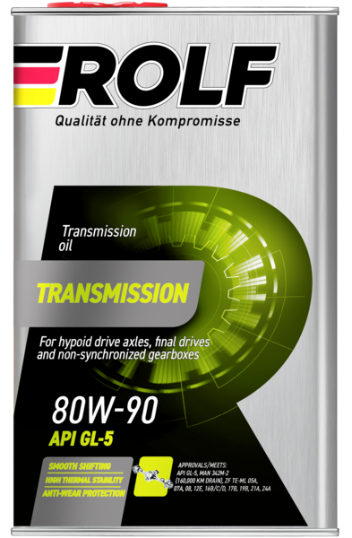 Rolf Transmission 80W-90 GL-5 1л металл