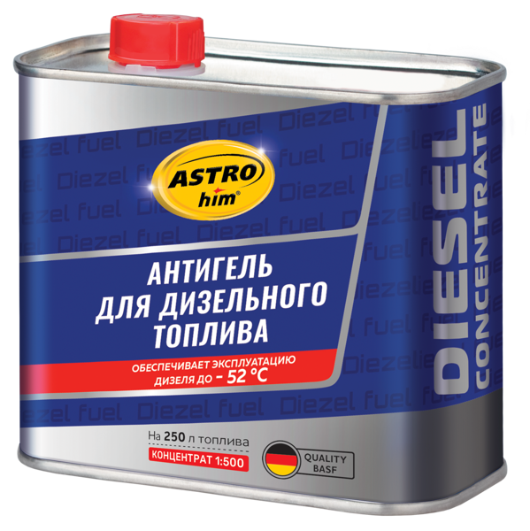 ASTROhim АС-122 Антигель присадка депрессорная (250-500л) жесть.канист. 500мл.