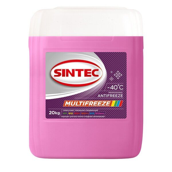 Sintec ANTIFREEZE MULTIFREEZE 20кг