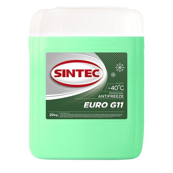 Sintec ANTIFREEZE EURO G11 (-40) 20кг