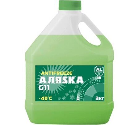 Антифриз Аляsка -40 green G11 3кг