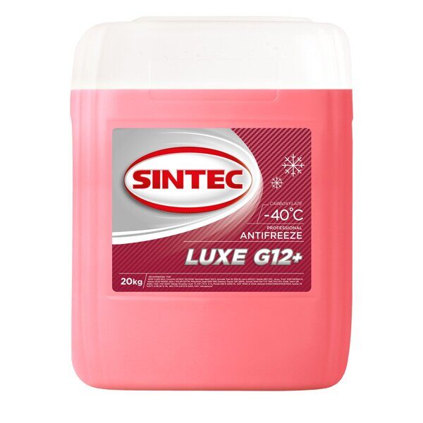 Sintec ANTIFREEZE LUXE G12+ (-40) 20кг