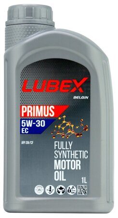 Lubex L034-1310-1201 PRIMUS EC 5W-30 SN Синт. мот.масло 1л