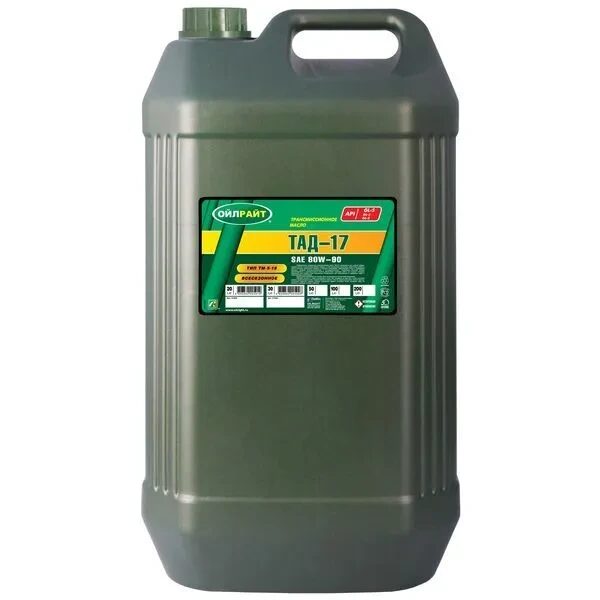 OILRIGHT ТАД-17 GL-5 30л