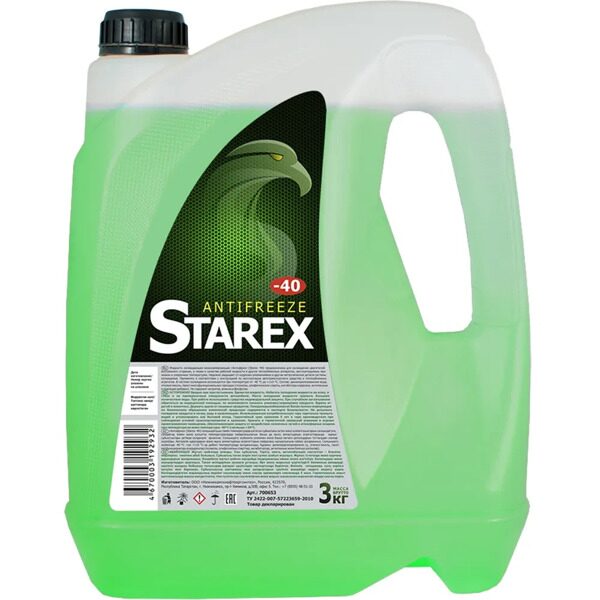 Starex Antifreeze green -40 (Север) 3кг