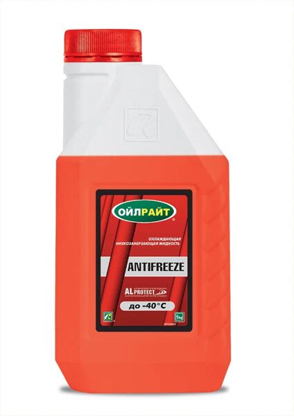 OILRIGHT Антифриз -40 (красный) 1кг