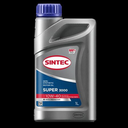 Sintec SUPER 3000 SAE 10W-40 API SG/CD 1л