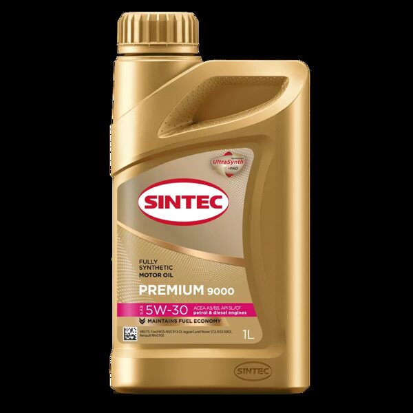 Sintec Premium 9000 SAE 5W-30 ACEA A5/B5 SL/CF 1л